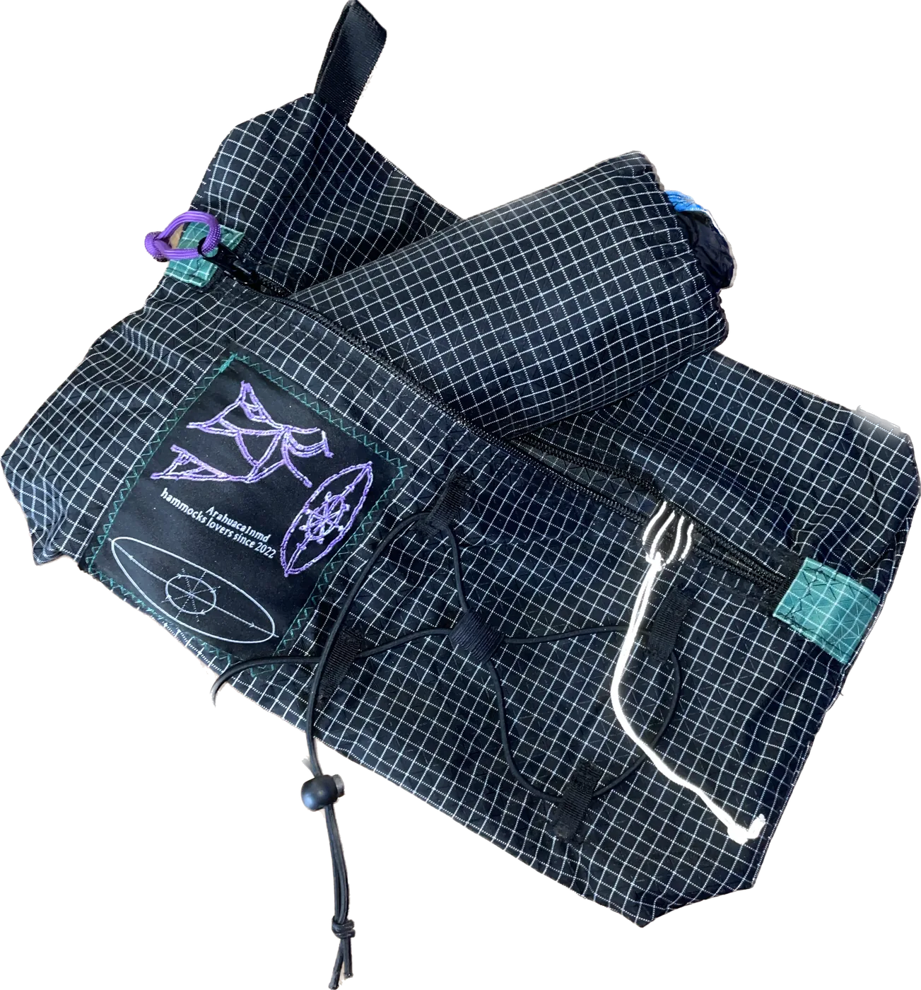 borsa nera a quadretti JNP_black